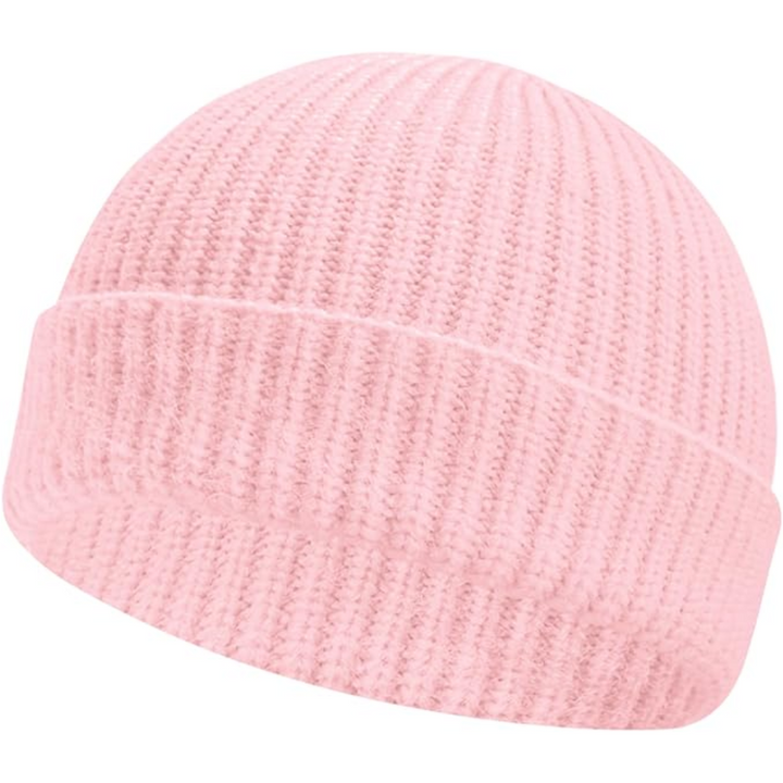 Knitted Winter Beanie - Robin-Pink-The Livary