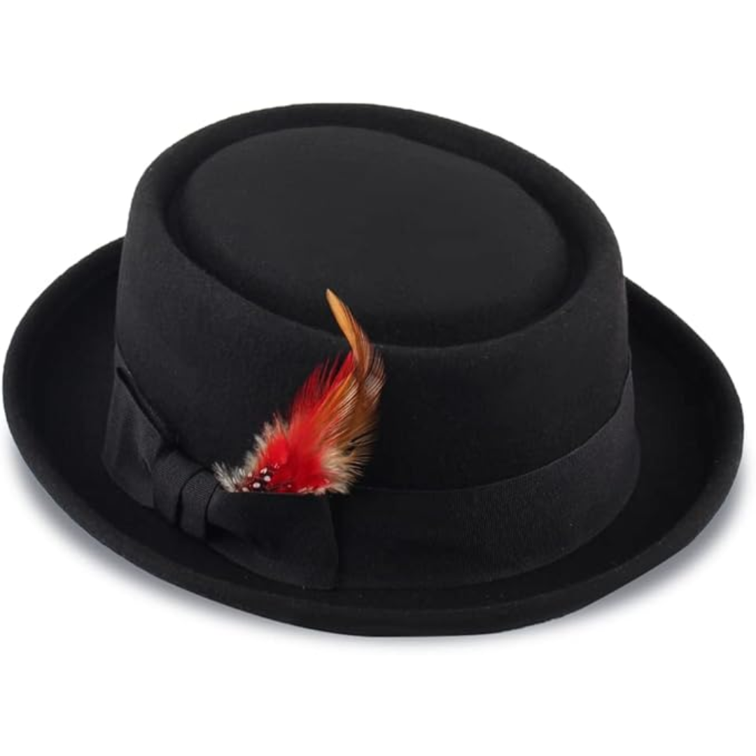 Wool Felt Fedora Hat - Camille-The Livary