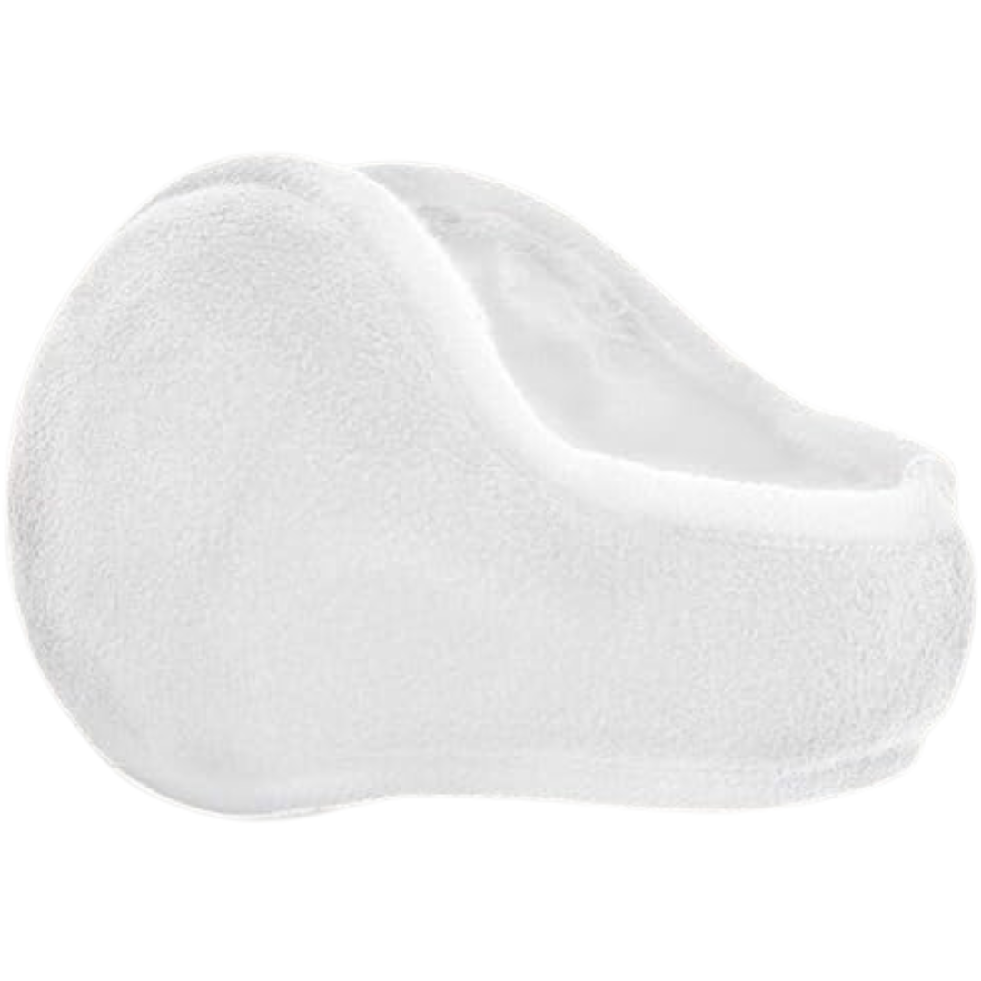Unisex Warm Fleece Ear Warmers - FreezeEase-White-The Livary