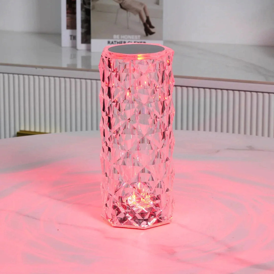 Crystal Table Lamp with Touch Control - Aurora-The Livary