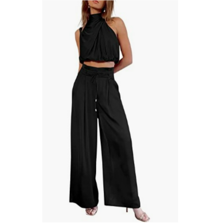 Summer Women's Jumpsuit – Yara-Black-XS-The Livary