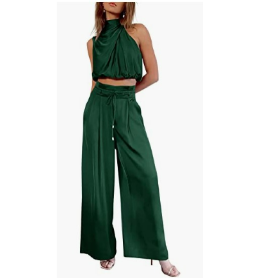 Summer Women's Jumpsuit – Yara-Green-XS-The Livary