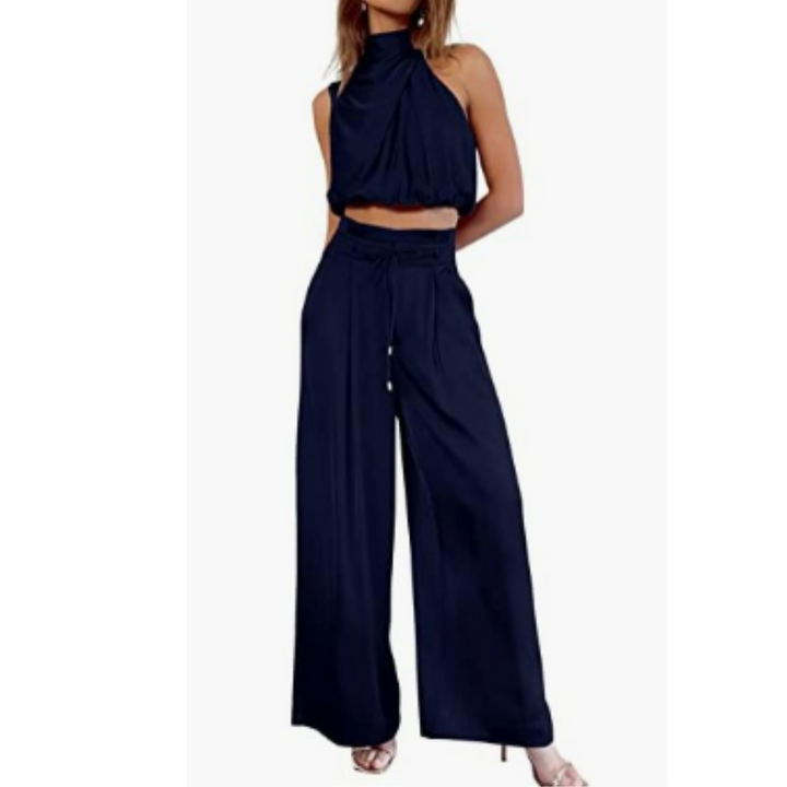 Summer Women's Jumpsuit – Yara-Blue-XS-The Livary