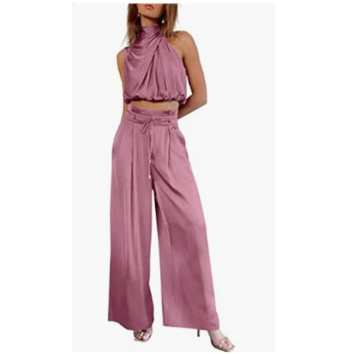 Summer Women's Jumpsuit – Yara-Pink-XS-The Livary