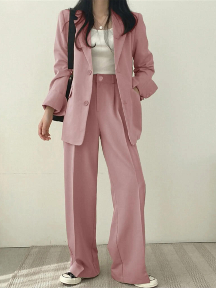 Two-Piece Ladies Suit - Sophie-Black-S-The Livary