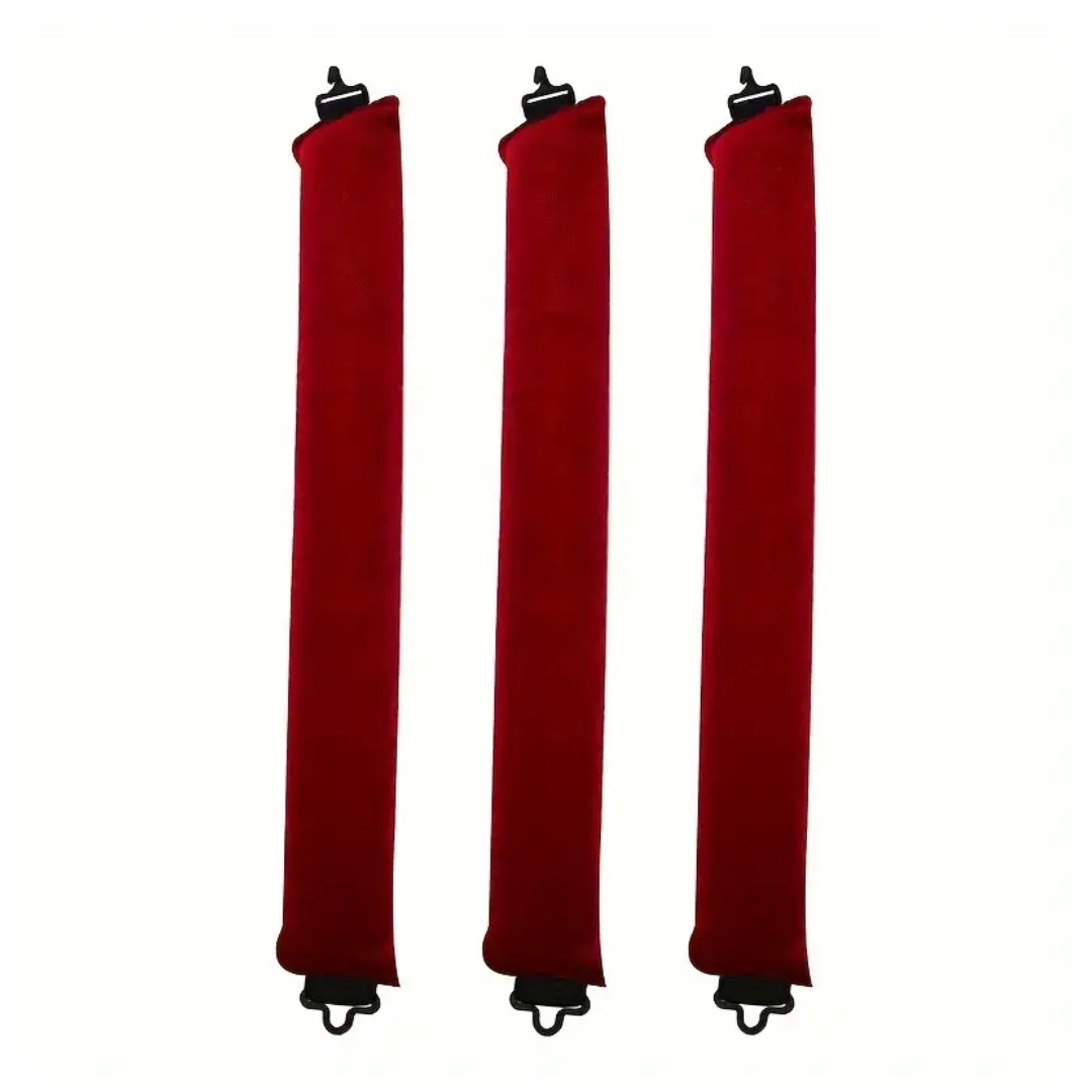 Heatless Hair Curler Set - Soft Curls While You Sleep-Red-3 pieces-The Livary