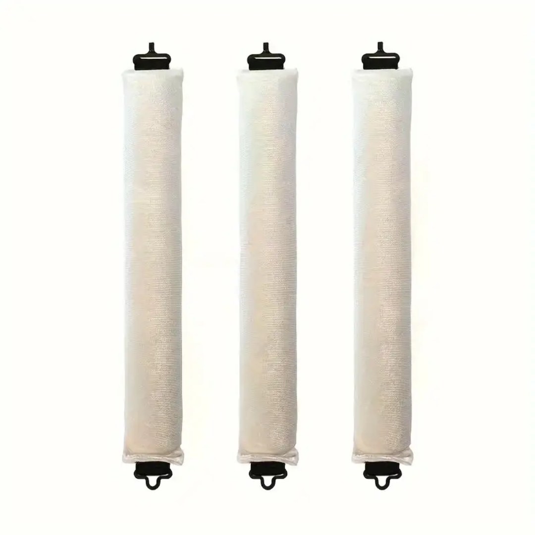 Heatless Hair Curler Set - Soft Curls While You Sleep-Beige-3 pieces-The Livary