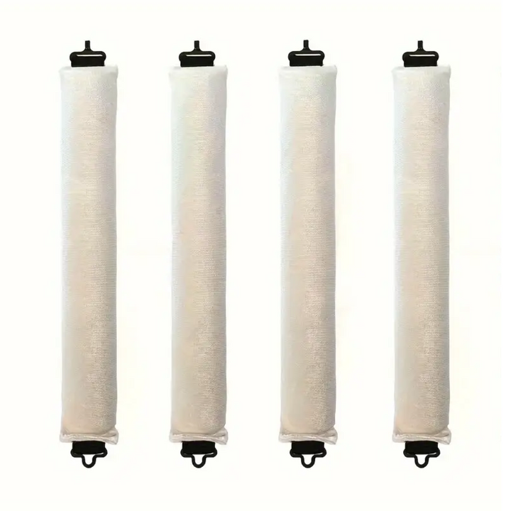 Heatless Hair Curler Set - Soft Curls While You Sleep-Beige-4 pieces-The Livary