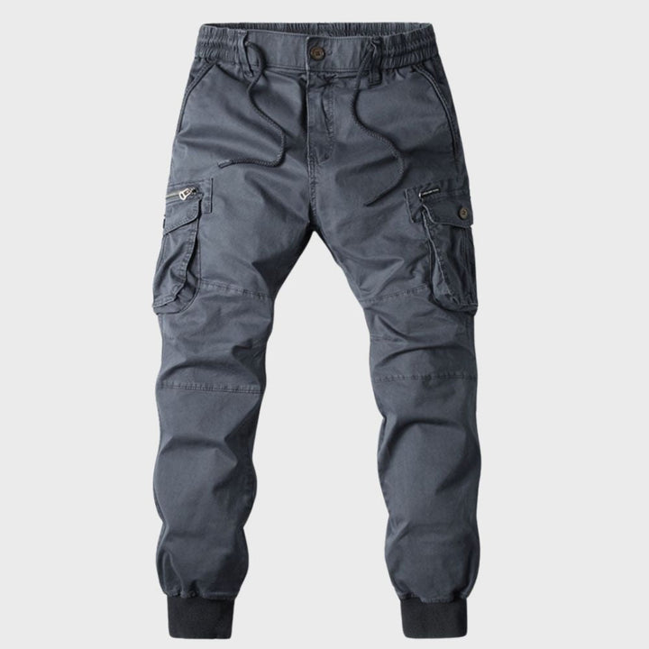 Cool Cargo Joggers for Men - Dexter-Dark grey-29-The Livary
