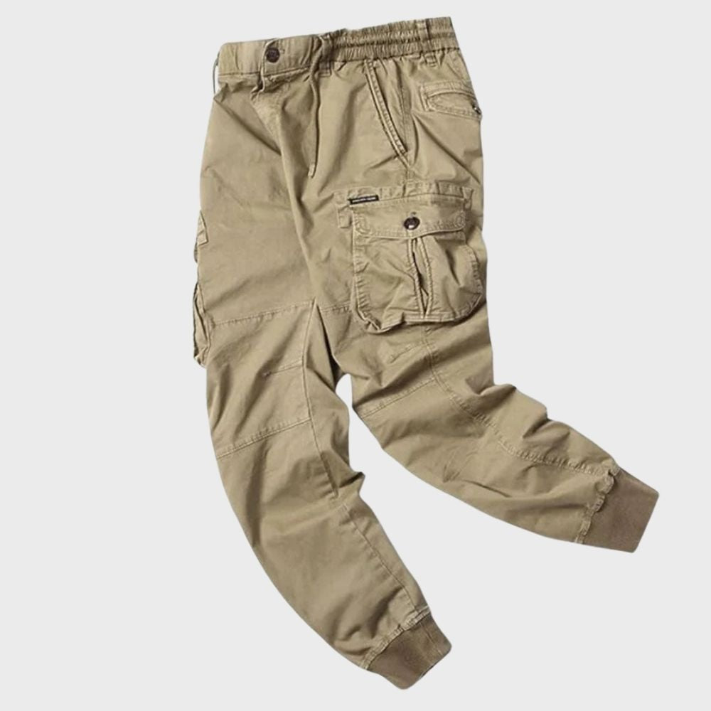 Cool Cargo Joggers for Men - Dexter-Taupe-29-The Livary