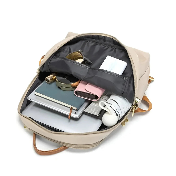 Trendy Multifunctional Ladies' Backpack - Sophia-Grey-The Livary