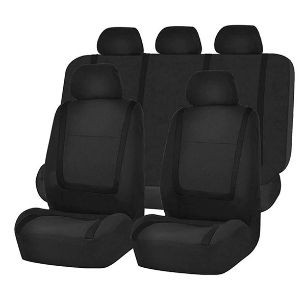 9-Piece Universal Car Seat Covers – AutoLuxe-Black-The Livary