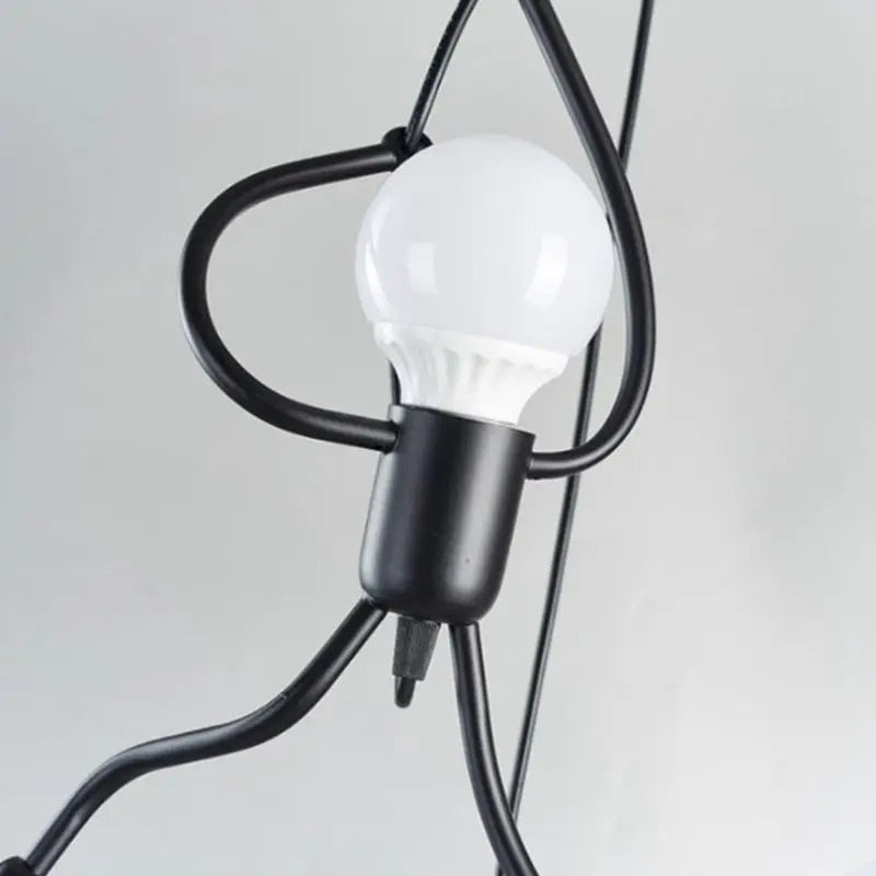 Retro Ceiling Lamp FunPop - PlayGlow-1 Light bulb-The Livary