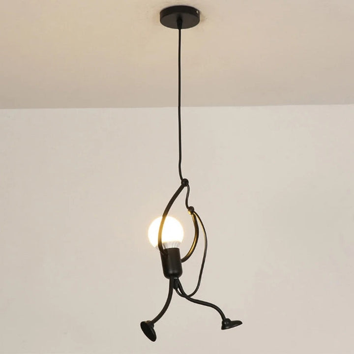 Retro Ceiling Lamp FunPop - PlayGlow-1 Light bulb-The Livary