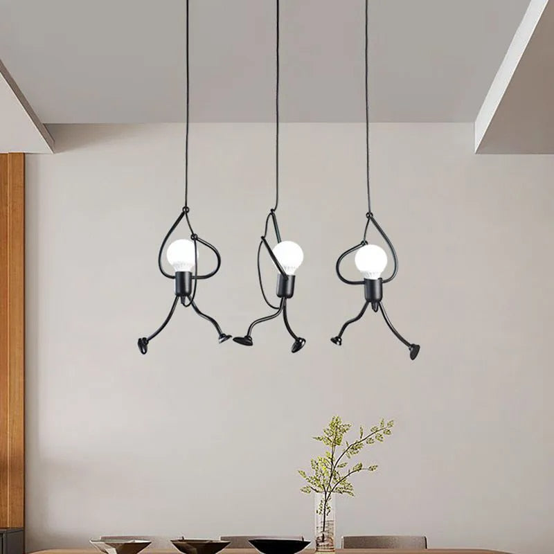 Retro Ceiling Lamp FunPop - PlayGlow-1 Light bulb-The Livary