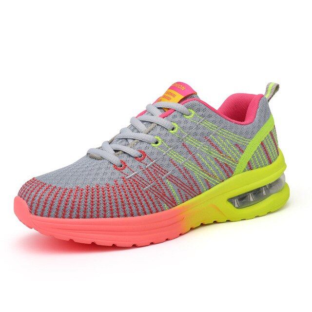 Trendy Orthopaedic Casual Sneakers for Women - Liva-Grey-3.5-The Livary