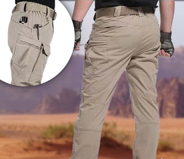 Tactical Men's Trousers – Jasper-Black-S-The Livary