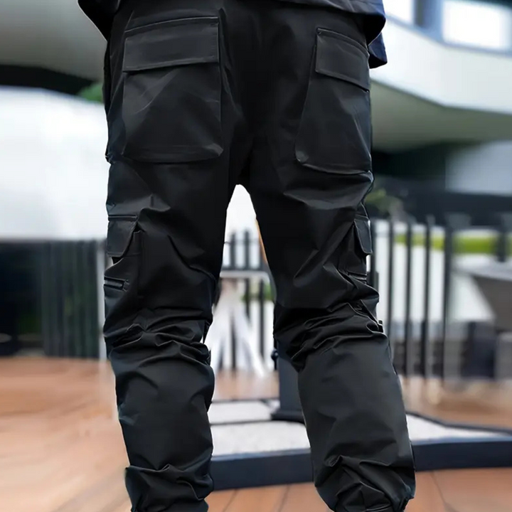 Comfort Fit Cargo Trousers for Men - Ryder-Green-XS-The Livary
