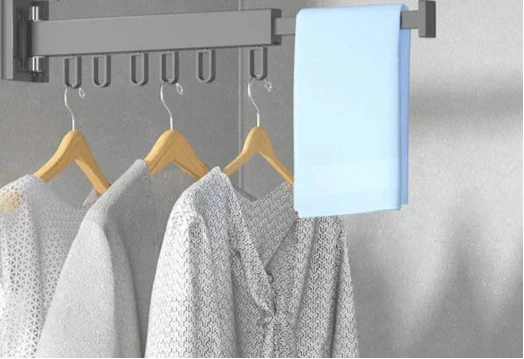 Clothes Drying Rack – Dryvo-1-folded rod grey-The Livary