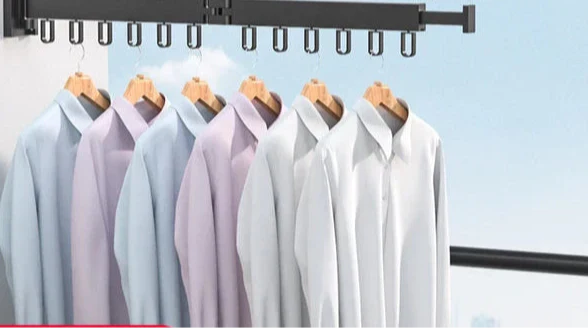 Clothes Drying Rack – Dryvo-2-fold rod black-The Livary