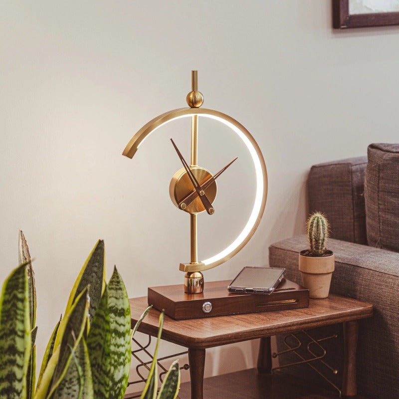 Luxury Rechargeable Lamp Clock - KyotoGlow-The Livary