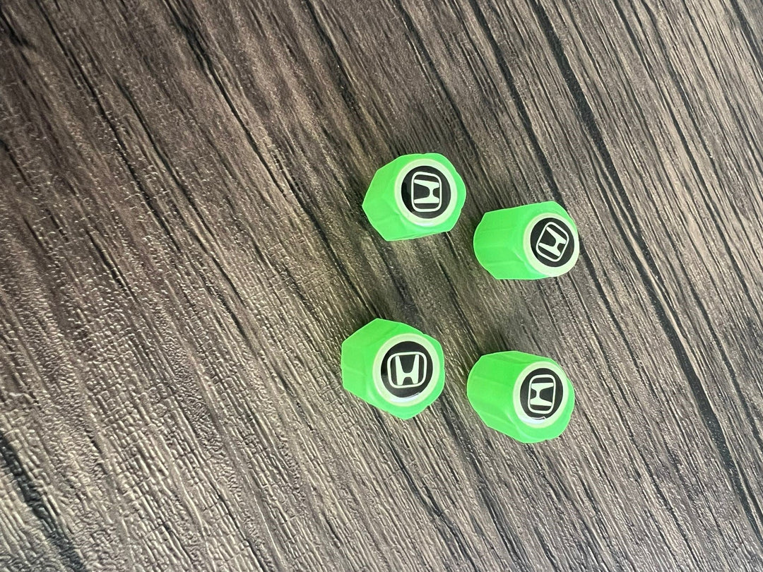 Set of 4 Glow-in-the-Dark Valve Caps with Logo – LuxaGlow-Rolls-Royce-The Livary