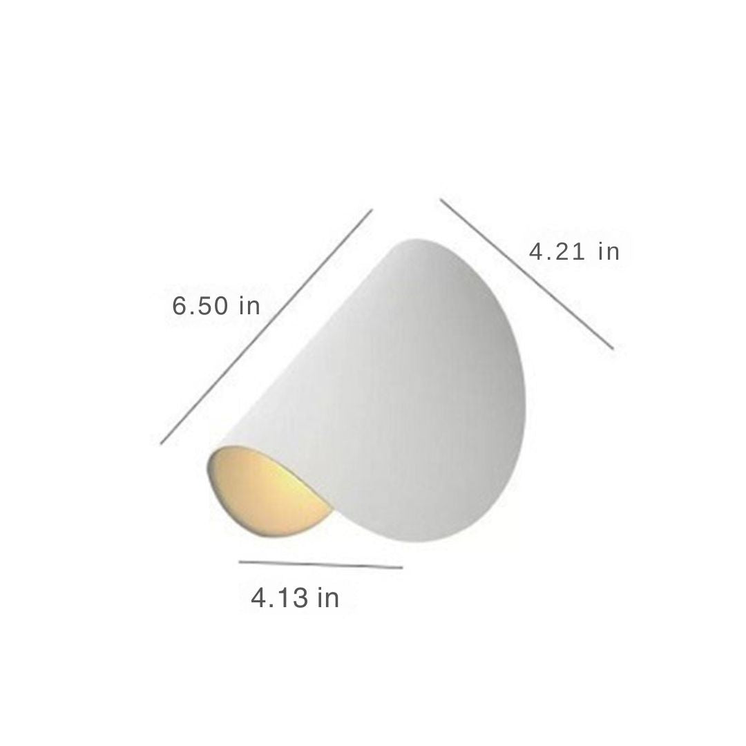 Modern Coloured Wall Lamp - ColorVibe-Red-The Livary