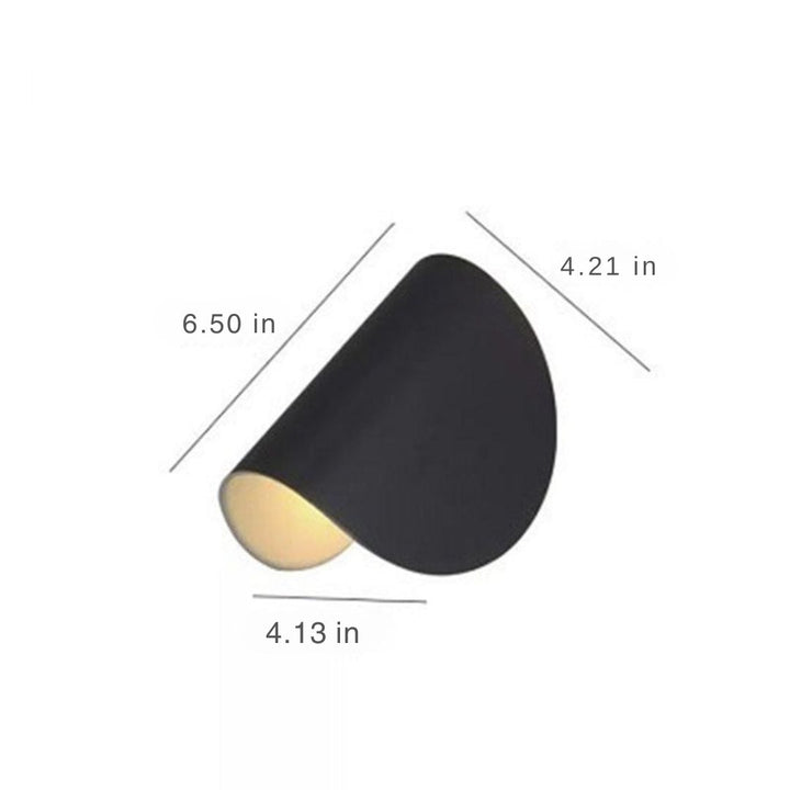 Modern Coloured Wall Lamp - ColorVibe-Red-The Livary