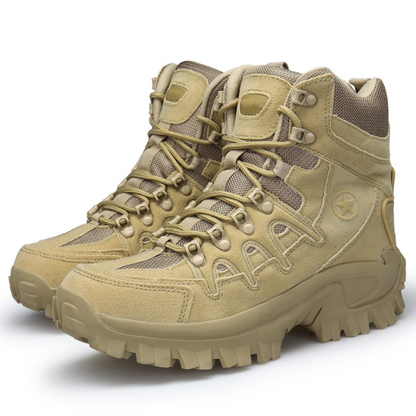 Sturdy Outdoor Boots - Bergstorm-Khaki-5-The Livary