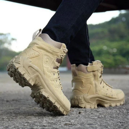 Sturdy Outdoor Boots - Bergstorm-Khaki-5-The Livary