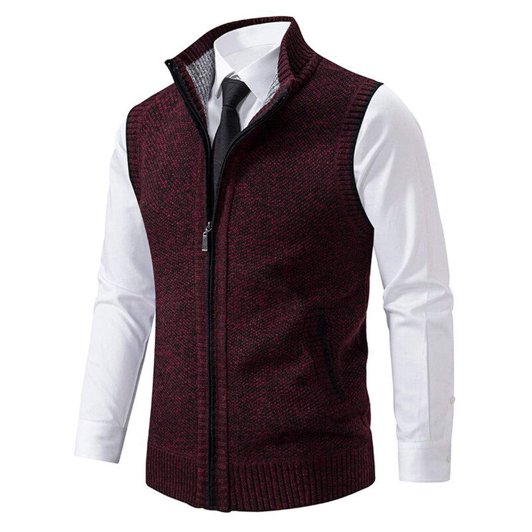 Nuaro - Stylish Jacket for Men-Wine red-S-The Livary