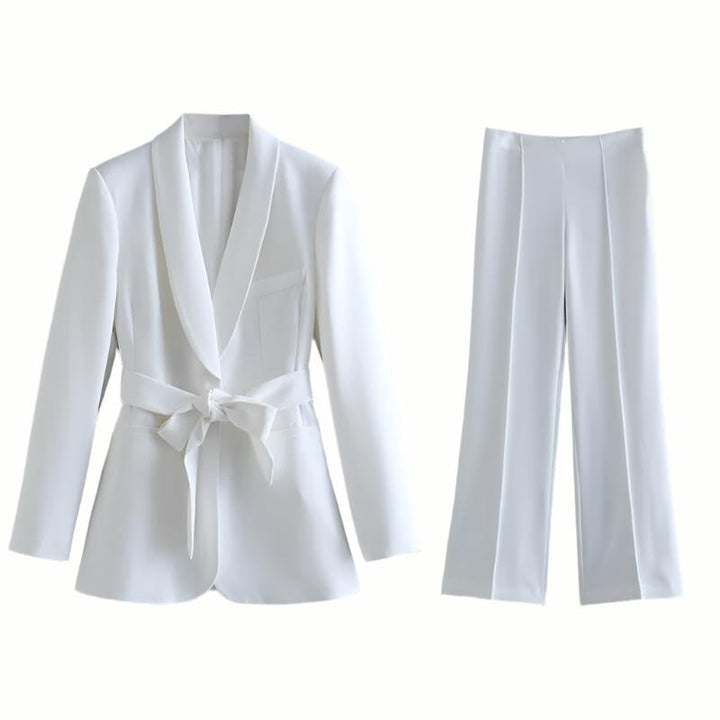 Stylish 2-Piece Women's Suit - Lena-Pink-XS-The Livary