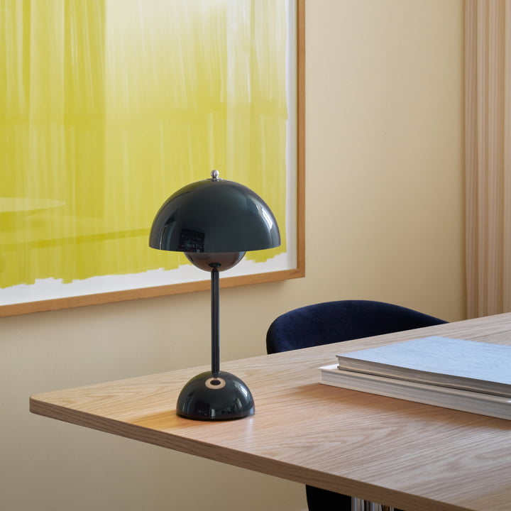 LED Table Lamp - MoonGlow-White-The Livary