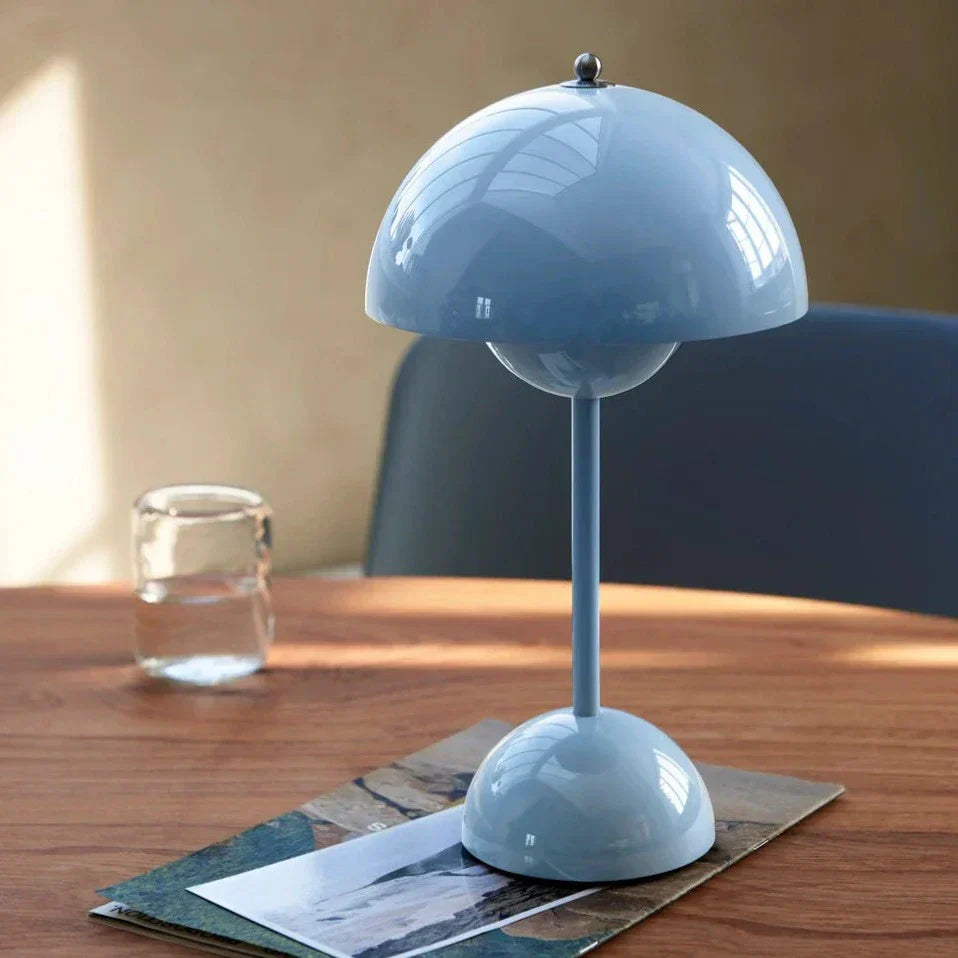 LED Table Lamp - MoonGlow-White-The Livary