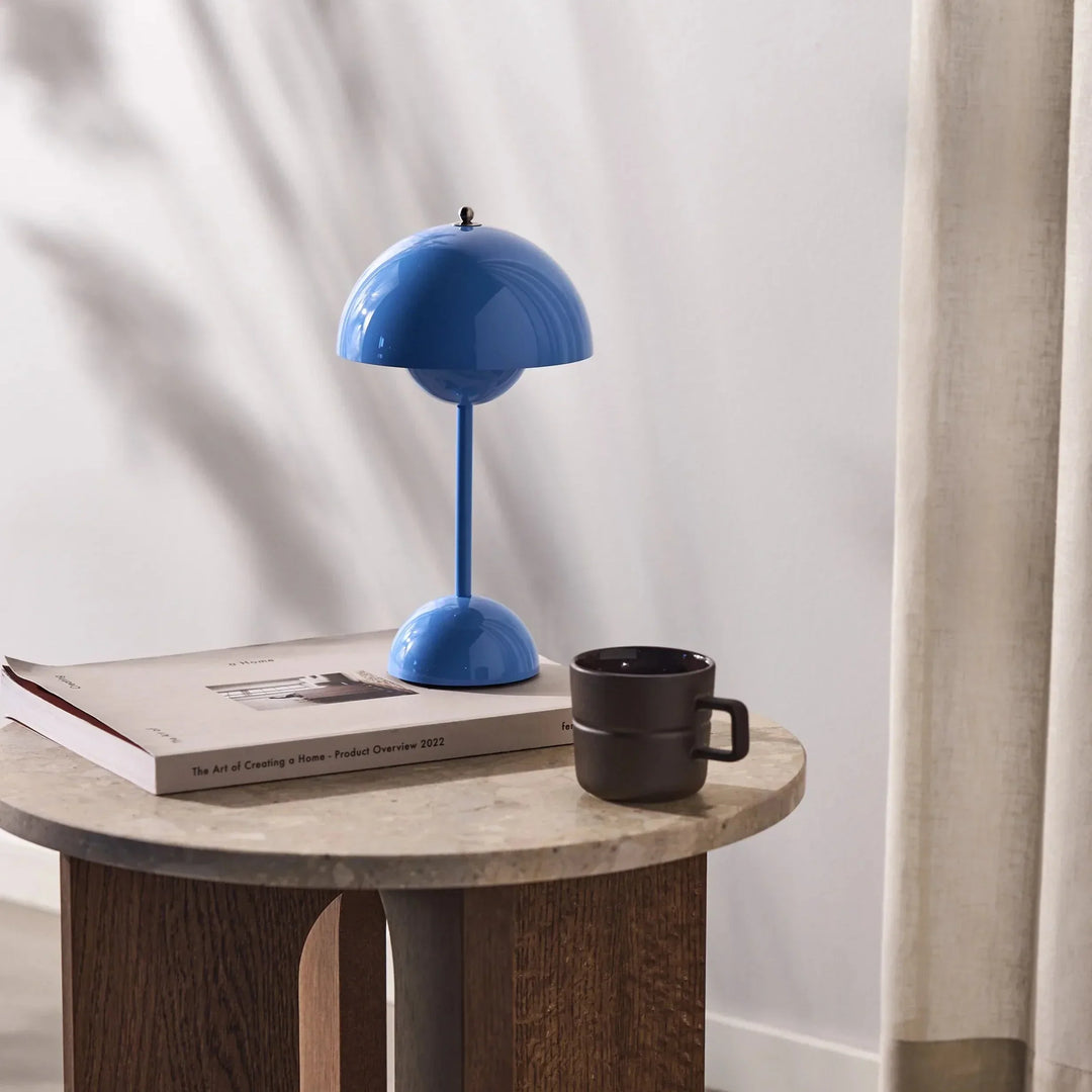 LED Table Lamp - MoonGlow-White-The Livary