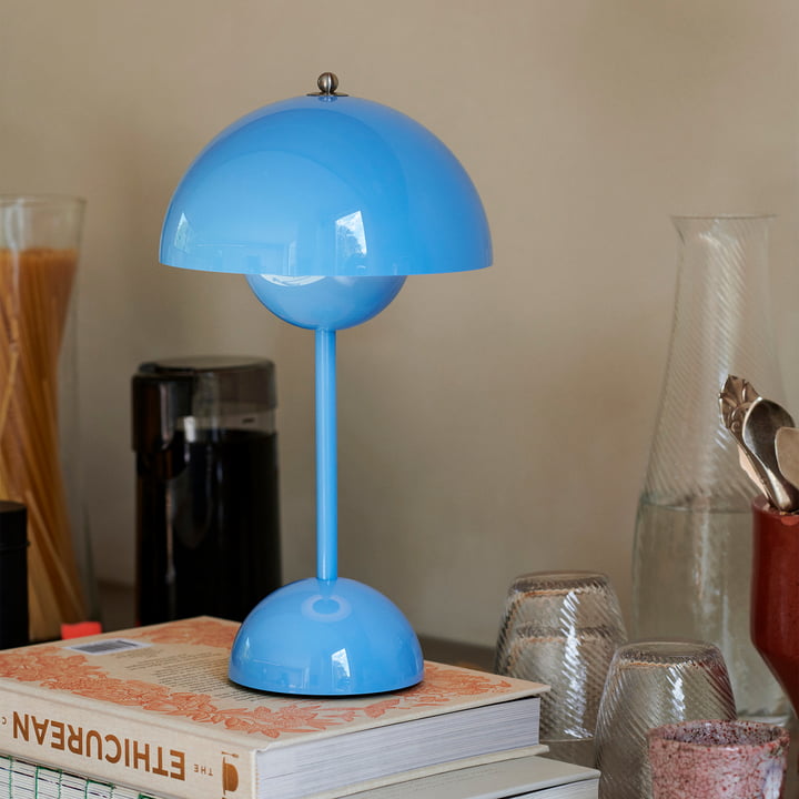 LED Table Lamp - MoonGlow-White-The Livary