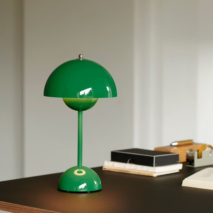 LED Table Lamp - MoonGlow-White-The Livary