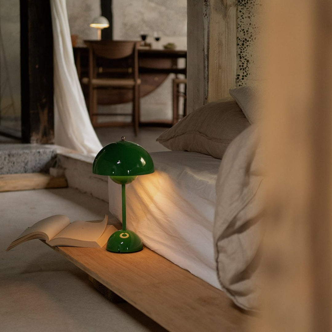 LED Table Lamp - MoonGlow-White-The Livary