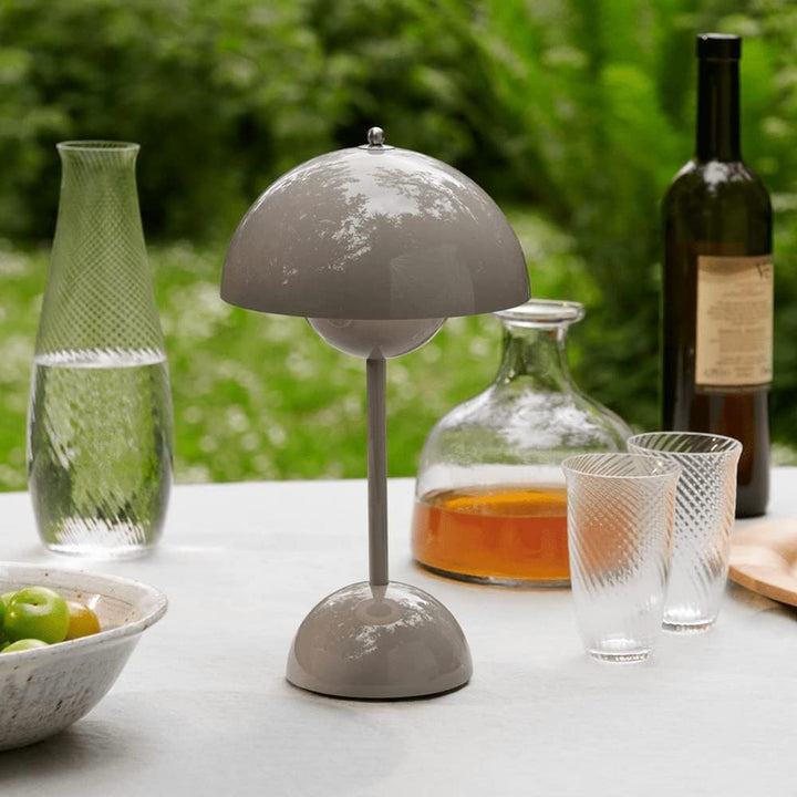 LED Table Lamp - MoonGlow-White-The Livary