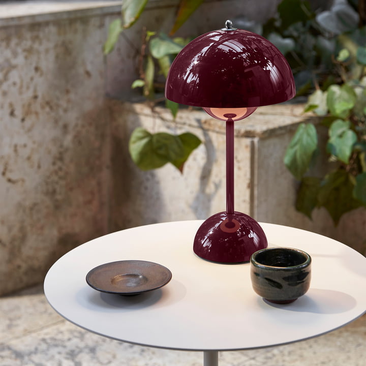 LED Table Lamp - MoonGlow-White-The Livary