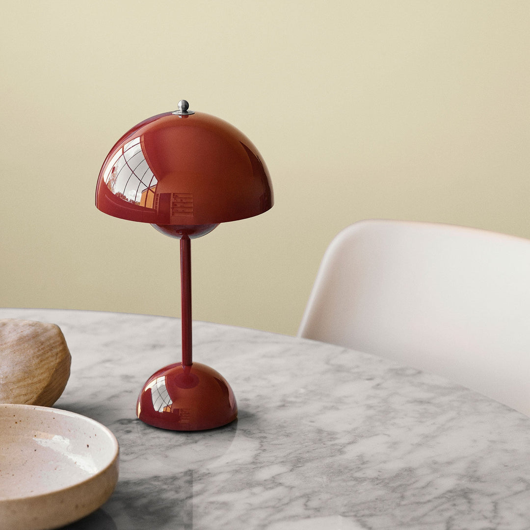 LED Table Lamp - MoonGlow-White-The Livary