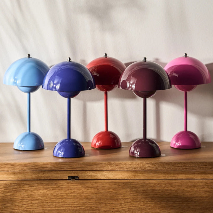 LED Table Lamp - MoonGlow-White-The Livary
