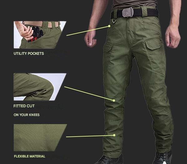 Tactical Men's Trousers – Jasper-Black-S-The Livary