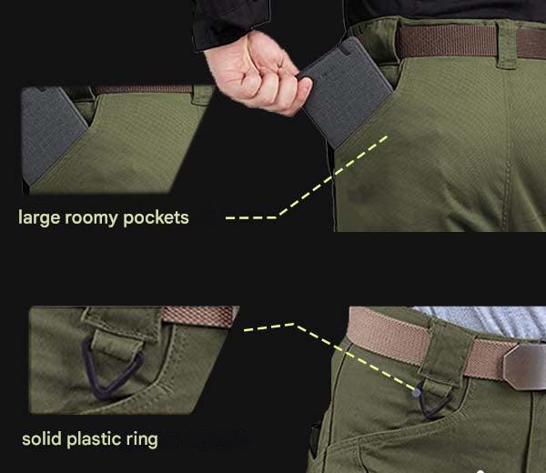 Tactical Men's Trousers – Jasper-Black-S-The Livary
