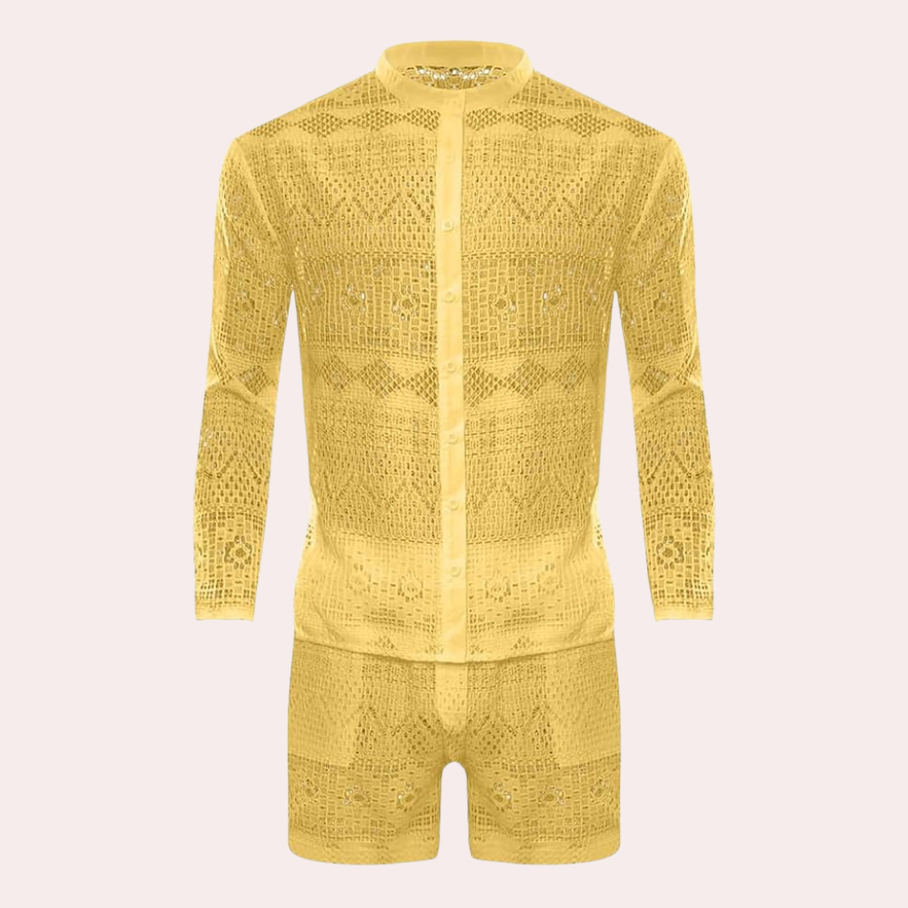Lightweight Edge Somerset for Men - Cai-Yellow-S-The Livary