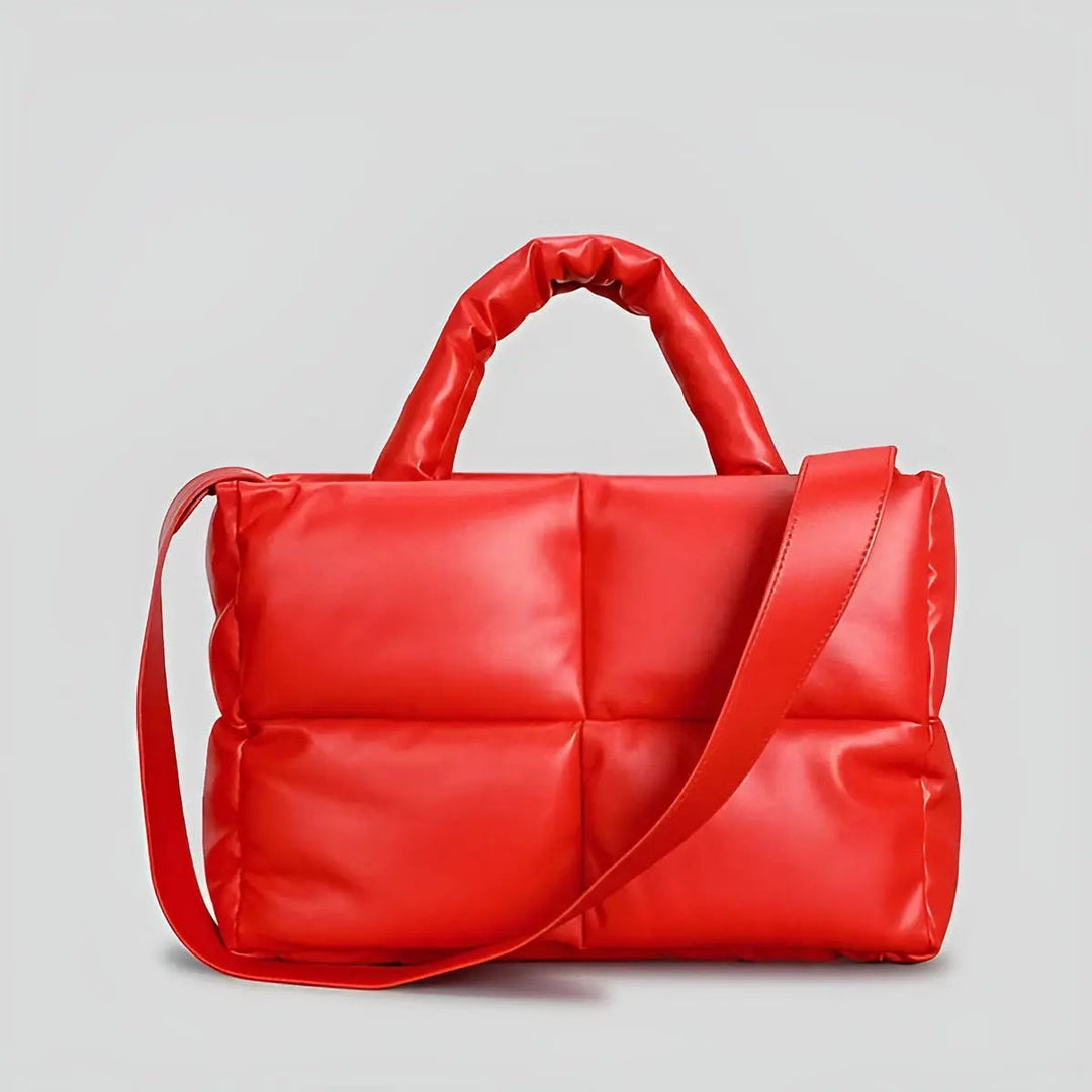 Stylish Quilted Ladies Designer Bags - Sofia-Red-The Livary
