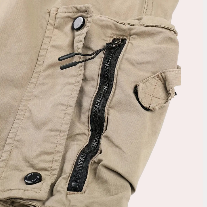 Stylish Cargo Trousers for Men - Logan-Blue-XS-The Livary