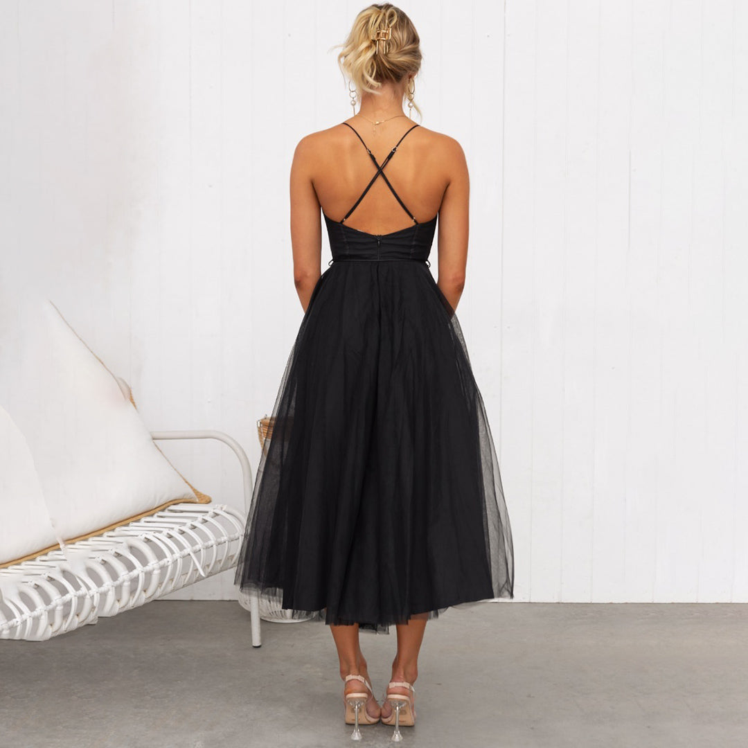 Stylish Festive Midi Dress - Luna-Pink-2XS-The Livary