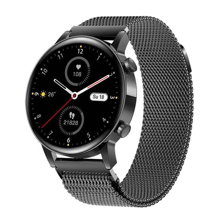Stylish Smartwatch for Women - LuxeFit Pulse-Black-The Livary