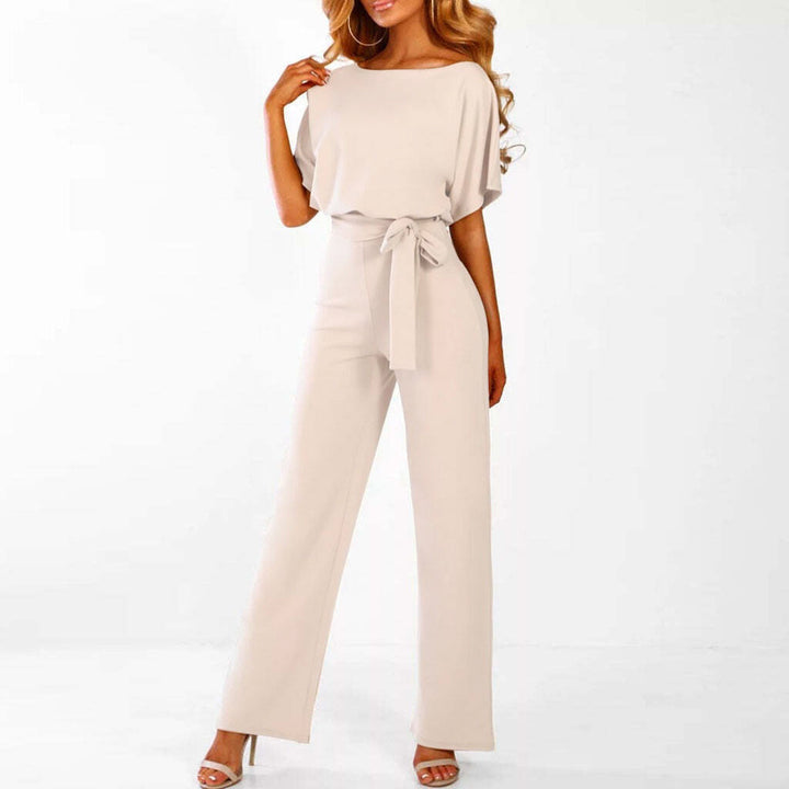 Stylish Ladies Jumpsuit - Naomi-Beige-S-The Livary